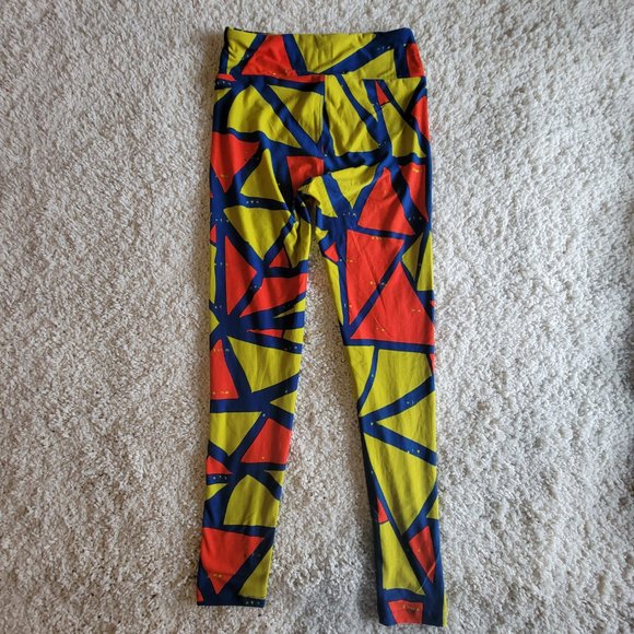 LuLaRoe Leggins. One Size. Geometric Print. - Picture 5 of 9
